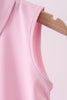 Pink everyday Knit Collared Tank