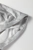Gray Plus Size Camouflage Woodland Print Oversized Sporty Hoodie