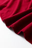 Coffee Plus Size Solid Color Asymmetric Neck Short Sleeve Blouse