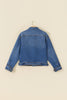 Sail Blue Vintage Wash Western Shift Denim Jacket