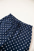 Brown Polka Dot Drawstring Wide Leg Long Sleeve Top Pant Set