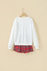 Red Plaid MERRY Holiday Long Sleeve Top and Shorts Set