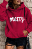 Green Loose Kangaroo Pocket Hoodie