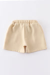 Premium Beige pocket shorts
