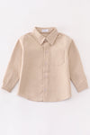 Premium Sand boy button down shirt