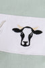 Premium Green cow applique boy set