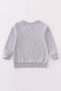 Premium Grey duck embroidery sweatshirt