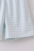 Blue active shorts set