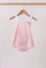 Pink ribbon ruffle bow bubble