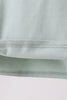 Green vehicle embroidery top