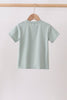 Green vehicle embroidery top