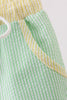 Blue&green seersucker shorts