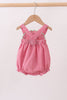 Red watermelon ruffle bubble