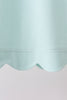 Mint Scalloped Bow Dress