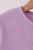Lavender scalloped pants set