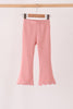 Pink scalloped bell pants
