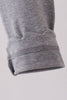 Grey scalloped leggings