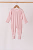 Pink ruffle zipper bamboo anti-slip romper – view 6