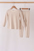 Beige bamboo pajama set – view 5