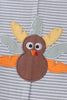 Sage turkey embroidery stripe jon jon