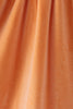 Gold velvet bow dress