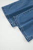 Ashleigh Blue Multi Buttons High Waist Wide Leg Jeans With Pockets