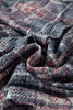 Multicolour Plaid Textured Chest Pocket Vintage Shirt