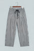 Black Stripe Drawstring Casual Loose Pants