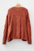 Redwood Burl Chunky Fit Slouchy Textured Knit Sweater