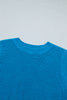 Myosotis Slim Knit Polka Dot Knot Back Cropped Sweater Tank