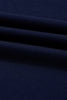 Bluing Colorful Striped Accent Varsity Long Sleeve Pullover and Shorts Matching Set