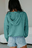 Black Half Zip Kangaroo Pocket Mineral Wash Baggy Hoodie