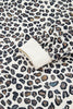 Khaki Plus Size Leopard Loose Pullover Casual Shorts 2pcs Outfit