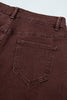 Dusk Blue Side Seam Rivet Detail Ankle Length Casual Jeans