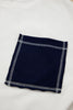 White Exposed Seam Detail Color Block Patch Pocket Drop Shoulder Sweatshirt