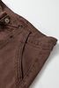 Dusk Blue Retro Washed Patch Pocket Loose Jeans