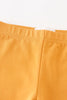 Platinum Yellow ruffle girl pants