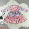 NEW MUSIC PINK BOW DRESS