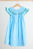 Blue fairy hand smocked dress