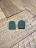 Green Stud Design Earrings