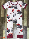 LOVE TRUCK ROMPER