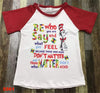 SEUSS RAGLAN