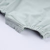 Sage cow hand smocked bubble