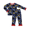 NEW NEW POLAR GIRLS express BELIEVE Train Pjs