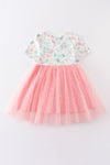 Easter sequin tulle dress