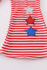 Patriotic star girl pants