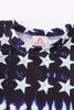 Patriotic flag print boy top