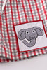 Alabama elephant embroidery boy swim trunks