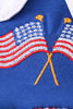 Blue Patriotic flag dress