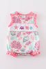 Pink Shell Embroidered Bubble